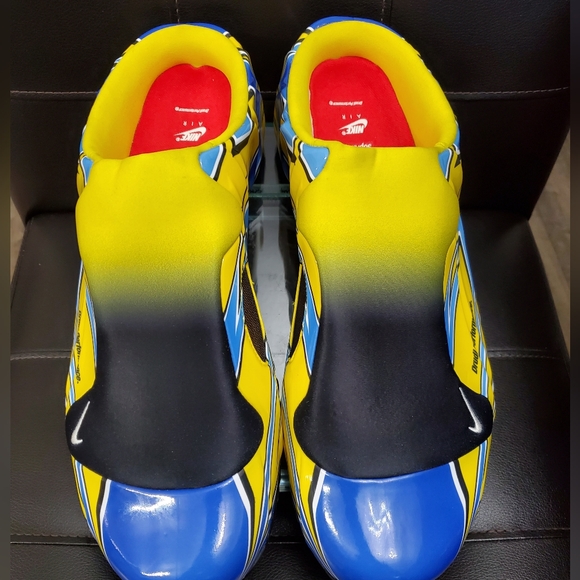 RARE KICK! Supreme × Nike Clogposite SP Opti Yellow / White Black Men Size 15.